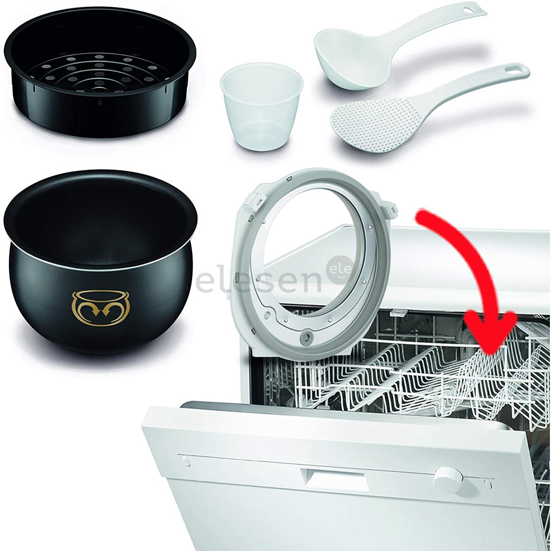 Tefal 45-in 1, 750 W, white - Multicooker Item - RK8121