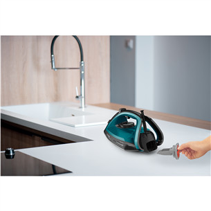 Tefal Ultragliss Plus, 2800 W, juodas/žalias - Garų lygintuvas