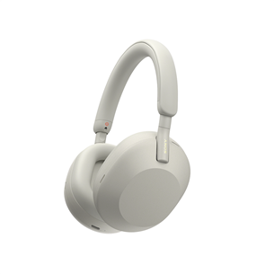 Sony WH-1000XM5, sidabrinės - Belaidės ausinės Prekė - WH1000XM5S.CE7