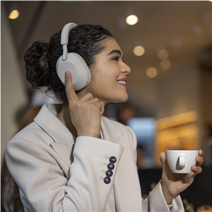 Sony WH-1000XM5, sidabrinės - Belaidės ausinės Prekė - WH1000XM5S.CE7