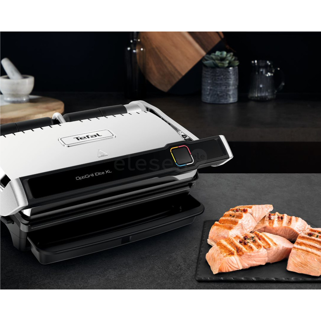 Elektrinis grilis Tefal OptiGrill Elite XL Prekė - GC760D