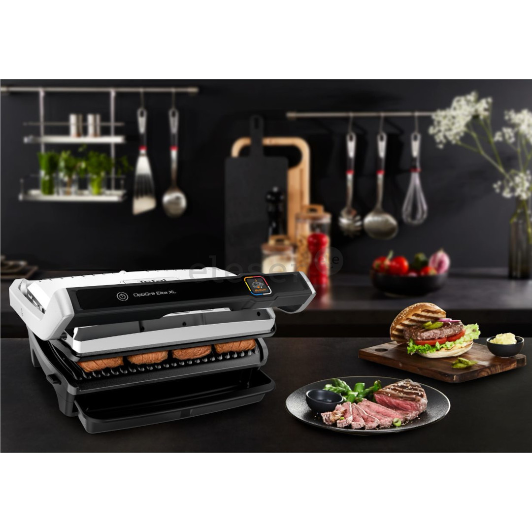 Elektrinis grilis Tefal OptiGrill Elite XL Prekė - GC760D