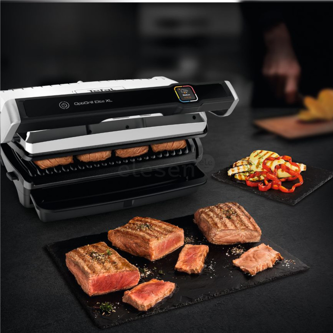 Elektrinis grilis Tefal OptiGrill Elite XL Prekė - GC760D