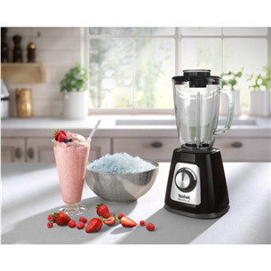 Tefal Blendforce Glass, 800 W, 1.25 L, black - Blender Item - BL435831