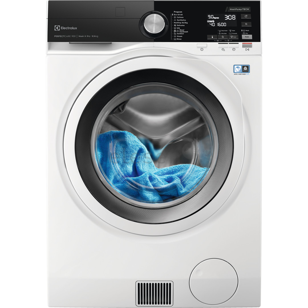 Electrolux, 9 kg / 6 kg, depth 63.6 cm, 1400 rpm - Washer-Dryer Combo Item - EW9WN249W