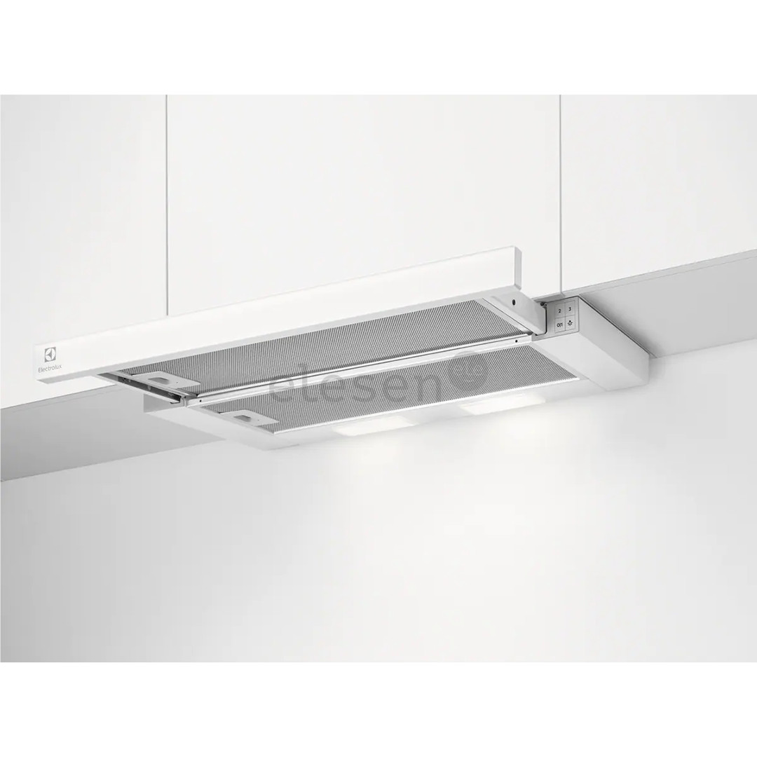 Electrolux, 410 m³/h, width 59.8 cm, white - Built-in Cooker Hood Item - LFP326FW