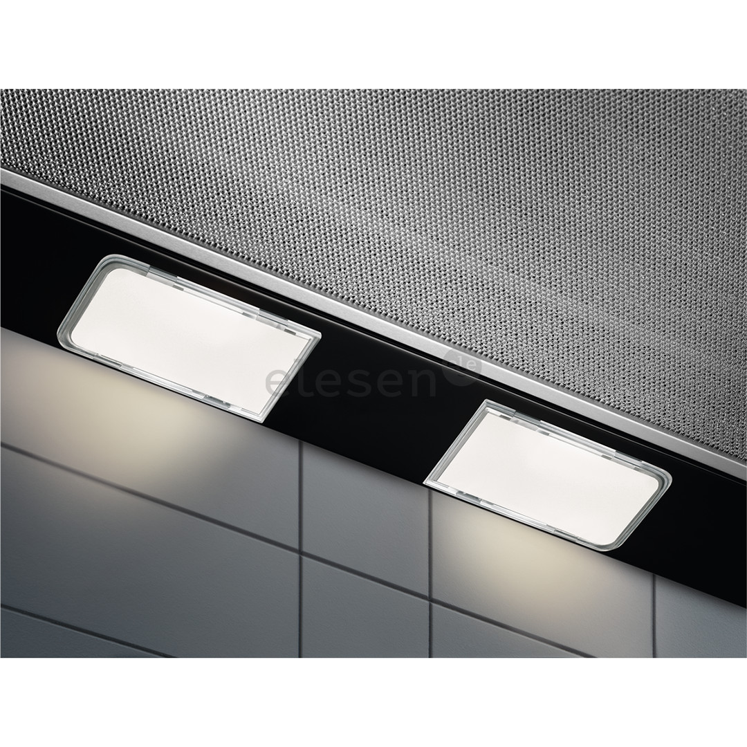 Electrolux, 410 m³/h, width 59.8 cm, black - Built-in Cooker Hood Item - LFP326FB
