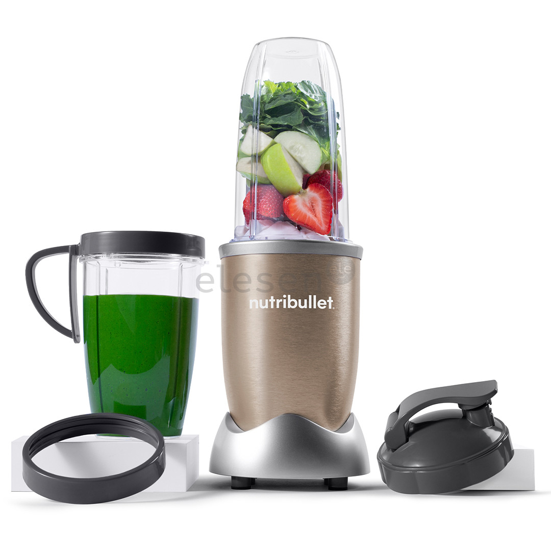 Nutribullet Pro, 900 W, 0.95 L, aukso spalvos - Kokteilinė