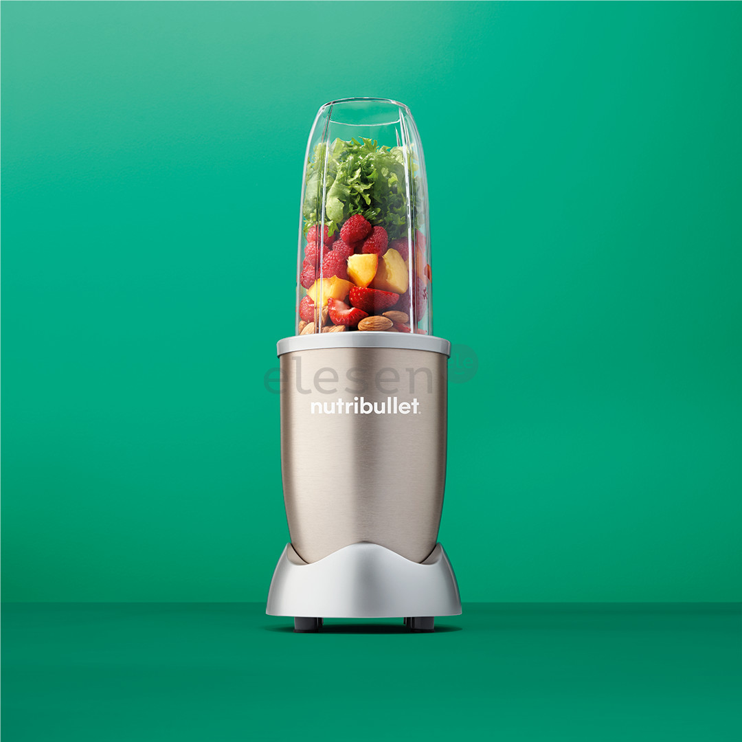 Nutribullet Pro, 900 W, 0.95 L, aukso spalvos - Kokteilinė