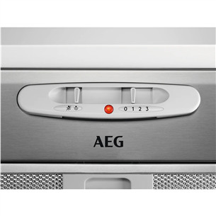 AEG, 330 m³/h, width 52 cm, grey - Built-in Cooker Hood Item - DGB3523S