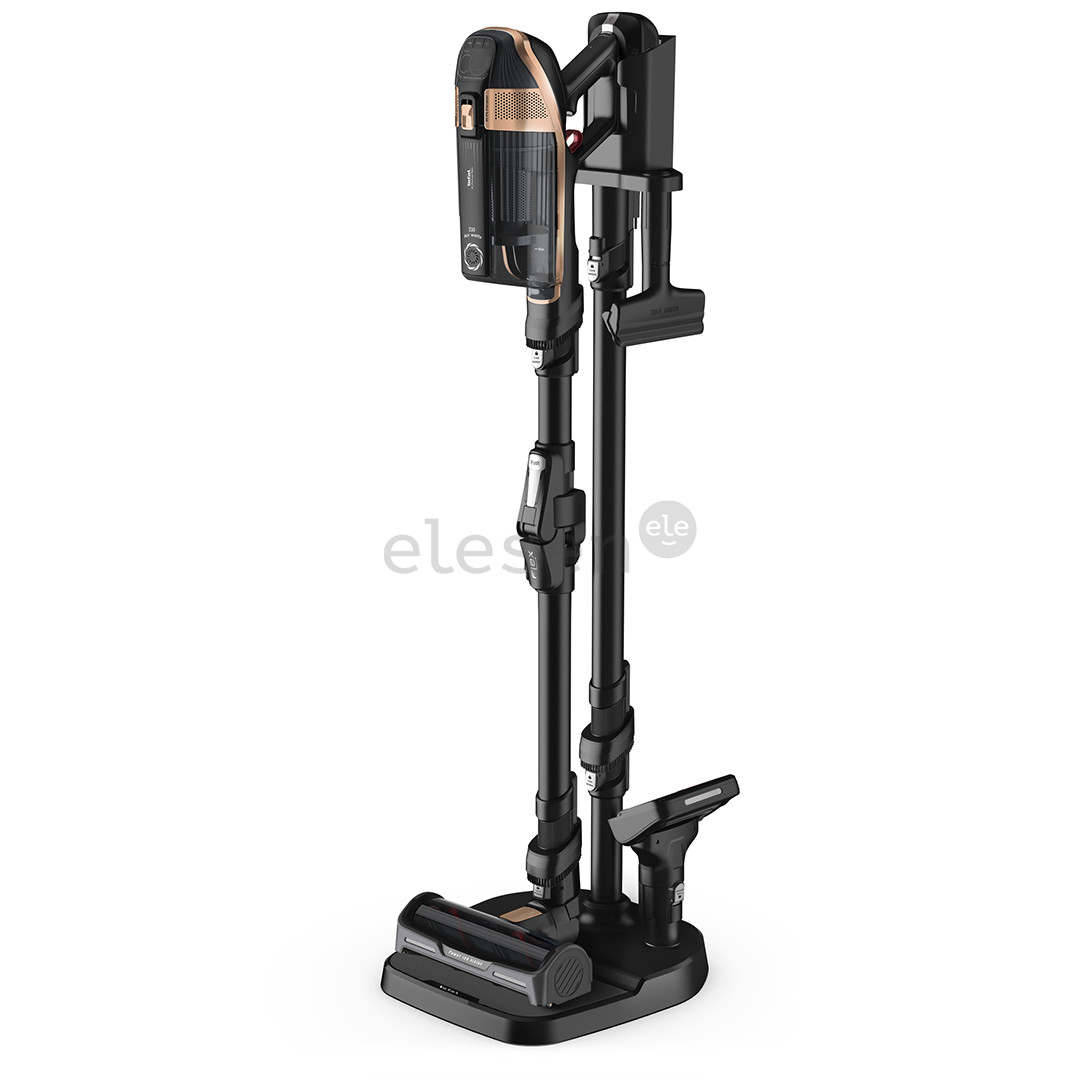 Tefal X-Force Flex 15.60 Pro, juodas - Belaidis dulkių siurblys