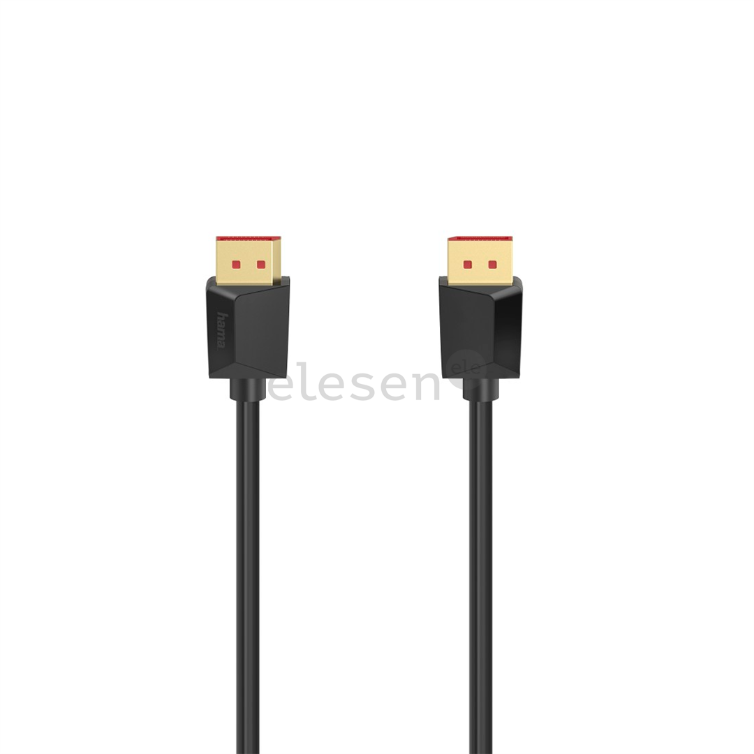 Hama DisplayPort Cable, DP 1.4, Ultra-HD 8K, 2 м, черный - Кабель Товар - 00200699
