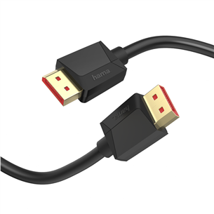 Hama DisplayPort Cable, DP 1.4, Ultra-HD 8K, 2 м, черный - Кабель Товар - 00200699