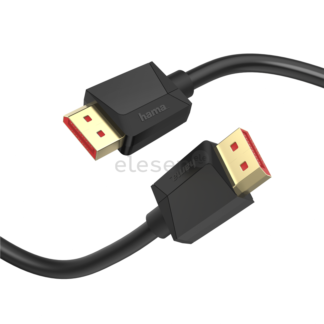 Hama DisplayPort Cable, DP 1.4, Ultra-HD 8K, 2 м, черный - Кабель Товар - 00200699