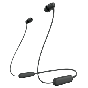 Sony WI-C100, black - Wireless headphones Item - WIC100B.CE7 WIC100B.CE7