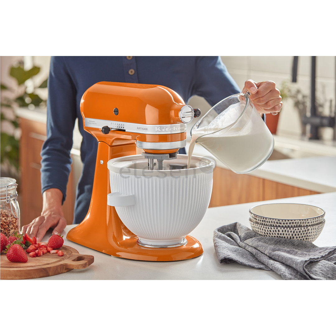 KitchenAid Stand Mixer Optional Attachment - Ice Cream Maker Attachment Item - 5KSMICM