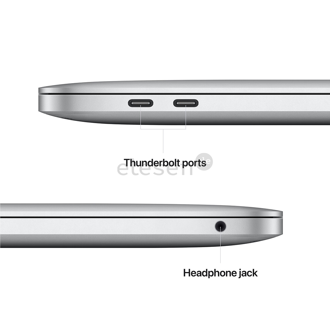 Nešiojamas kompiuteris Apple MacBook Pro 13'' (2022), M2, 8GB, 256GB, ENG, silver