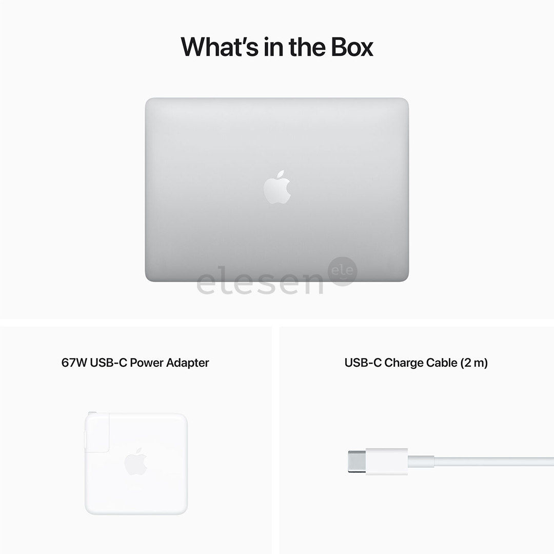 Nešiojamas kompiuteris Apple MacBook Pro 13'' (2022), M2, 8GB, 256GB, ENG, silver