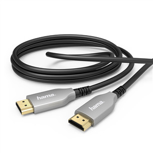 Hama Optical, 4K, gold-plated, 10m, silver - HDMI 2.0b Cable Item - 00205274