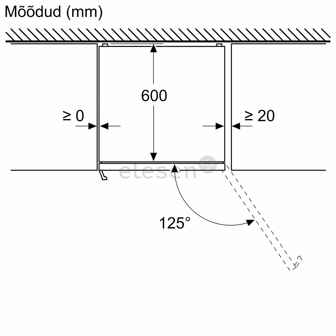 Bosch, NoFrost, 363 L, aukštis 203 cm, juodo nerūdijančio plieno - Šaldytuvas