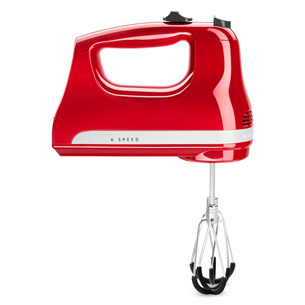 KitchenAid, 6 speeds, red - Hand Mixer Item - 5KHM6118EER