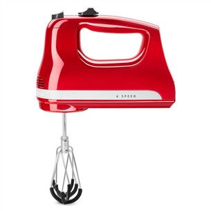 KitchenAid, 6 speeds, red - Hand Mixer Item - 5KHM6118EER