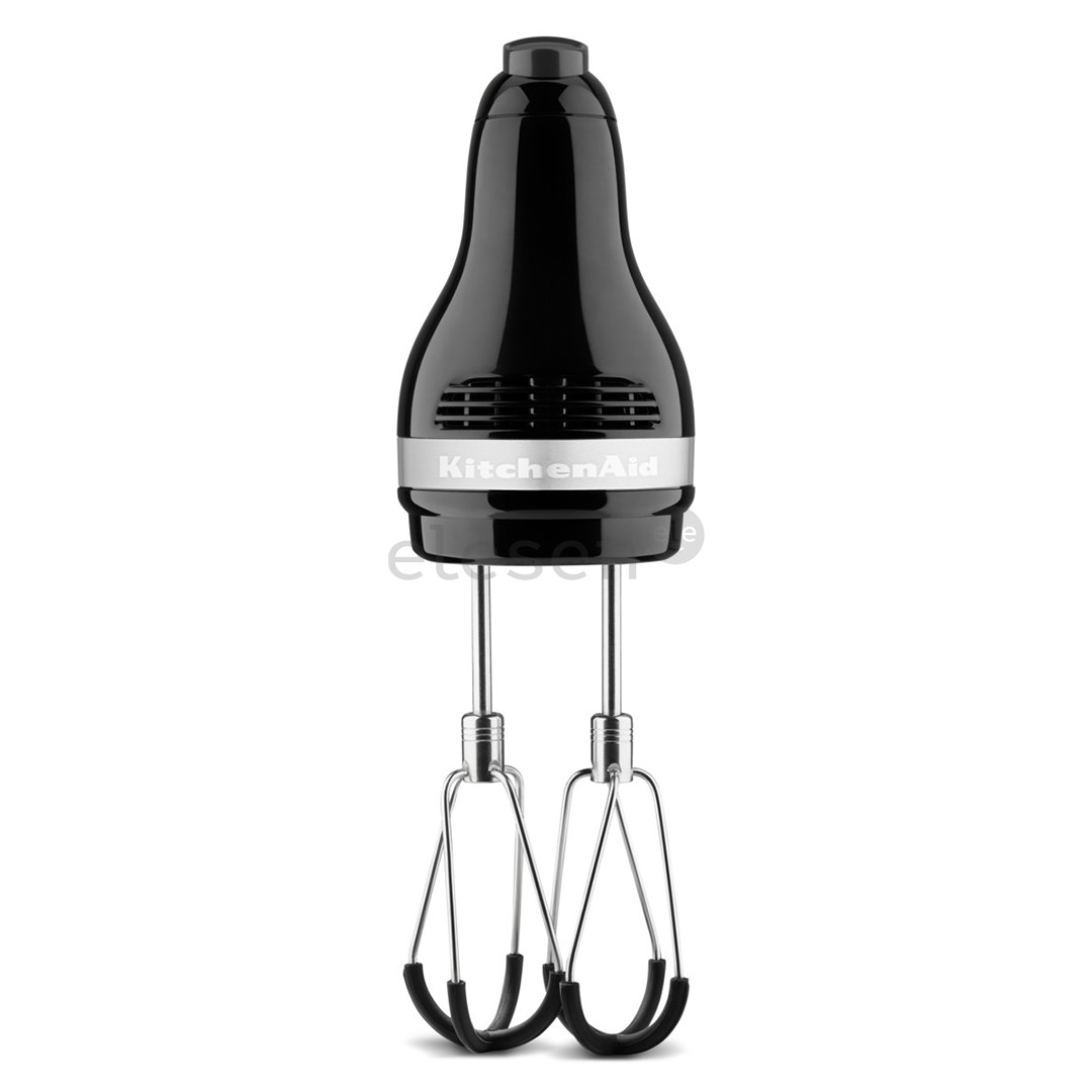 KitchenAid, 60 W, black - Hand Mixer Item - 5KHM6118EOB