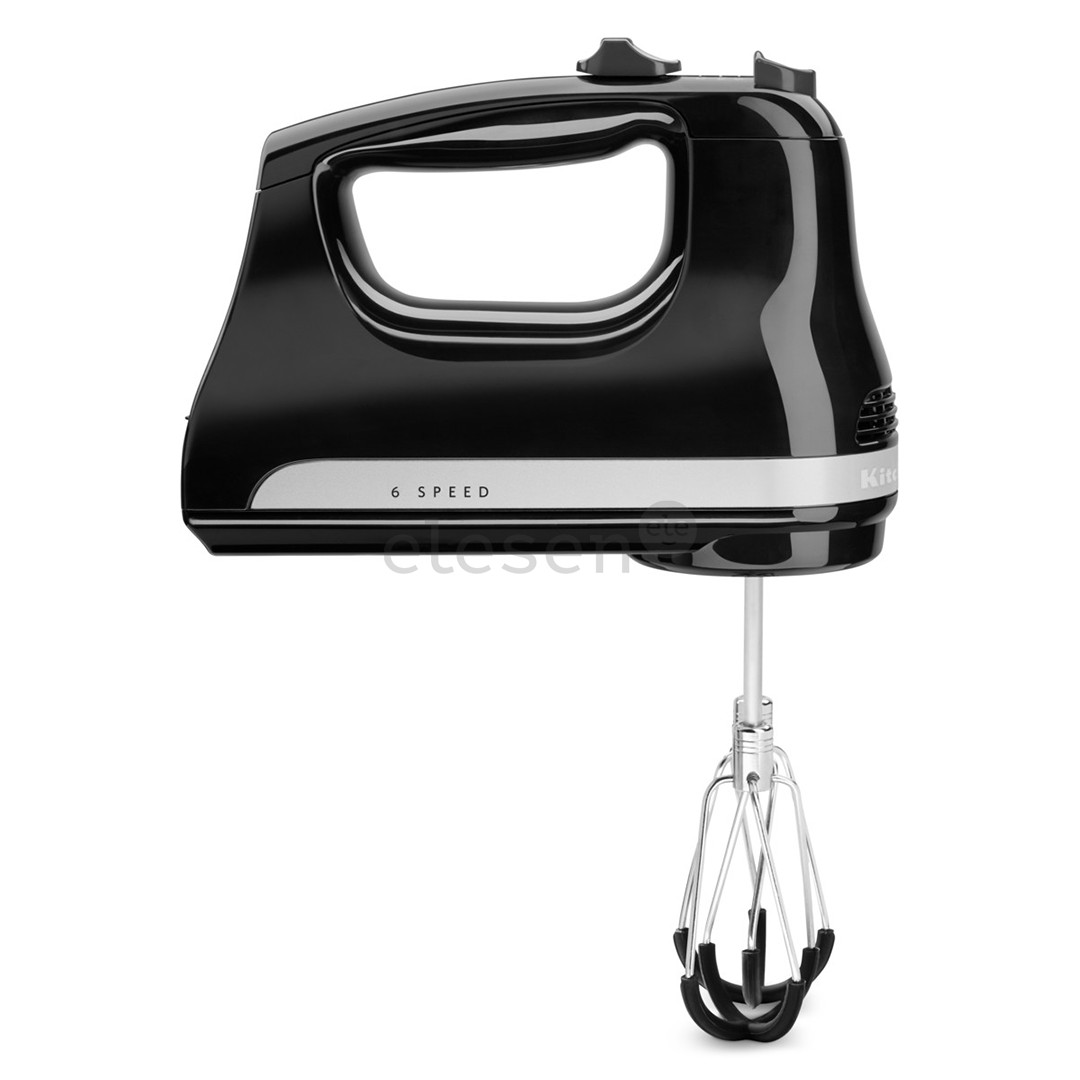 KitchenAid, 60 W, black - Hand Mixer Item - 5KHM6118EOB