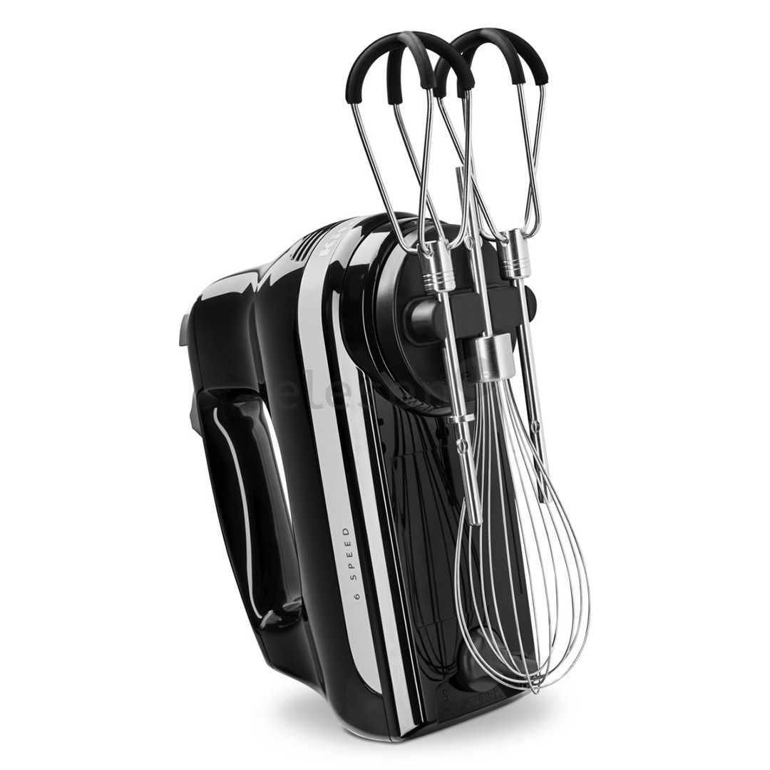 KitchenAid, 60 W, black - Hand Mixer Item - 5KHM6118EOB