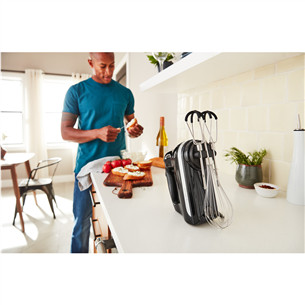 KitchenAid, 60 W, black - Hand Mixer Item - 5KHM6118EOB