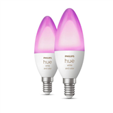 Išmanioji lemputė Philips Hue White and Color, E14, 2 vnt., white Prekė - 929002294205