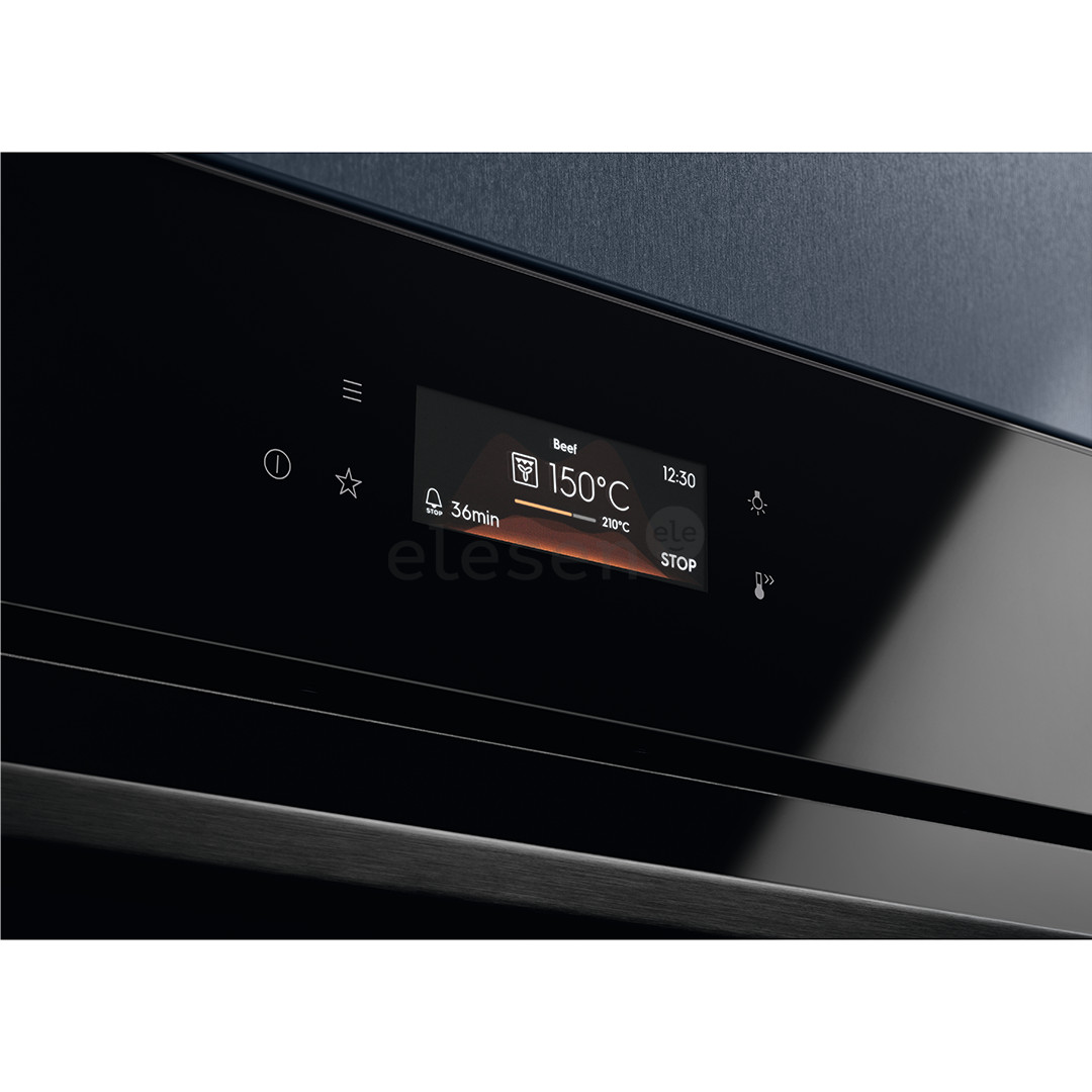 Electrolux, с функией микроволн, 49 л, черный - Интегрируемый духовой шкаф Товар - EVL8E08Z