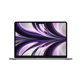 Nešiojamas kompiuteris Apple MacBook Air 13 (2022), M2 8C/8C, 8 GB, 256 GB, ENG, space gray Prekė - MLXW3ZE/A