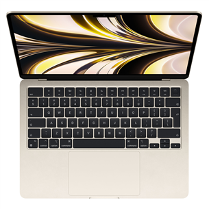 Apple MacBook Air 13" (2022), M2 8C/8C, 8 GB, 256 GB, ENG, starlight - Notebook Item - MLY13ZE/A