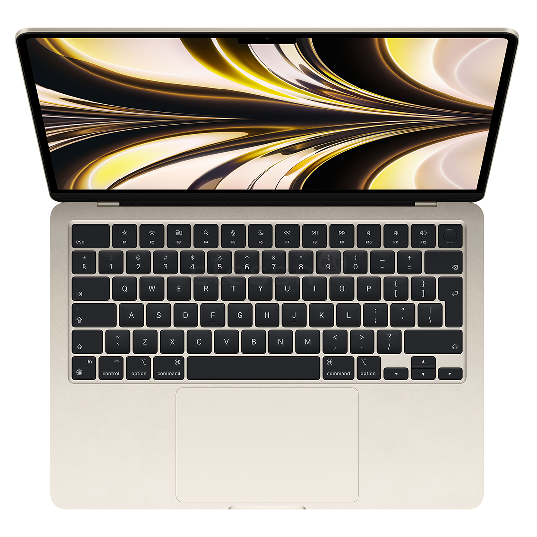 Apple MacBook Air 13" (2022), M2 8C/8C, 8 GB, 256 GB, ENG, starlight - Notebook Item - MLY13ZE/A