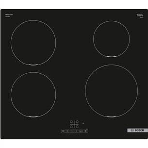 Bosch Serie 4, width 59.2 cm, frameless, black - Built-in Induction Hob PUE611BB6E