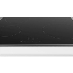 Bosch Serie 4, width 58.3 cm, steel frame, black - Built-in Ceramic Hob