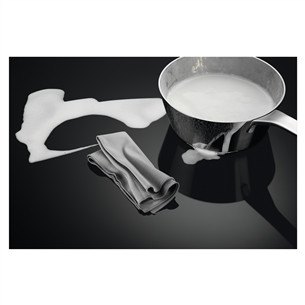 AEG 6000 Bridge, 80 cm, juoda - Įmontuojama indukcinė kaitlentė su gartraukiu