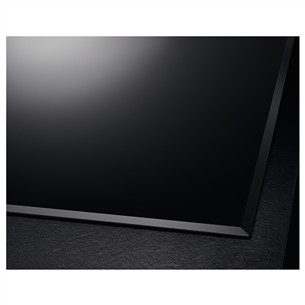 AEG 6000 Bridge, 80 cm, juoda - Įmontuojama indukcinė kaitlentė su gartraukiu