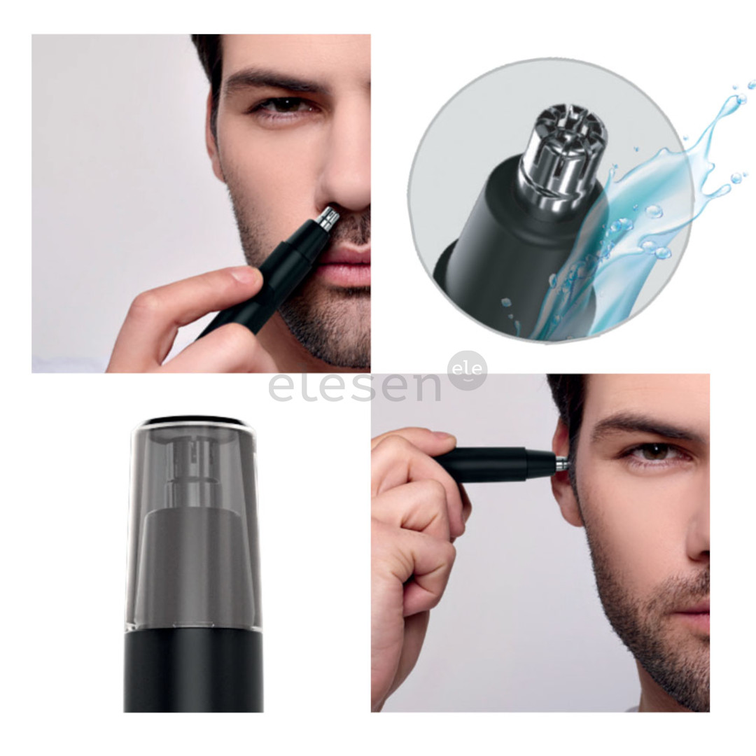 Valera, juoda - Nosies ir ausų plaukų kirpimo mašinėlė