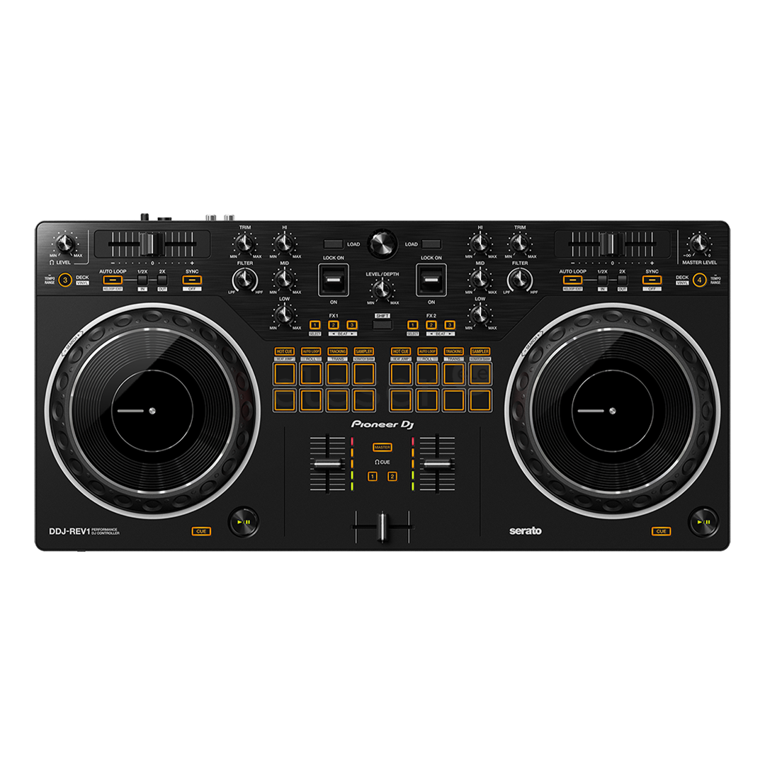 Pioneer Товар - DDJ-REV1, черный - DJ-контроллер