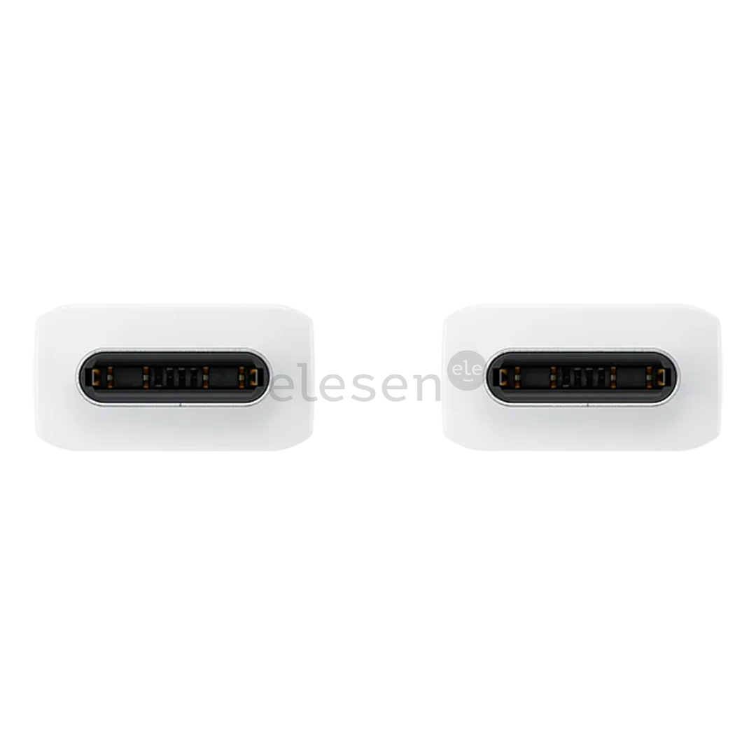 Samsung, USB-C - USB-C, 5 A, 1.8 m, white - Cable