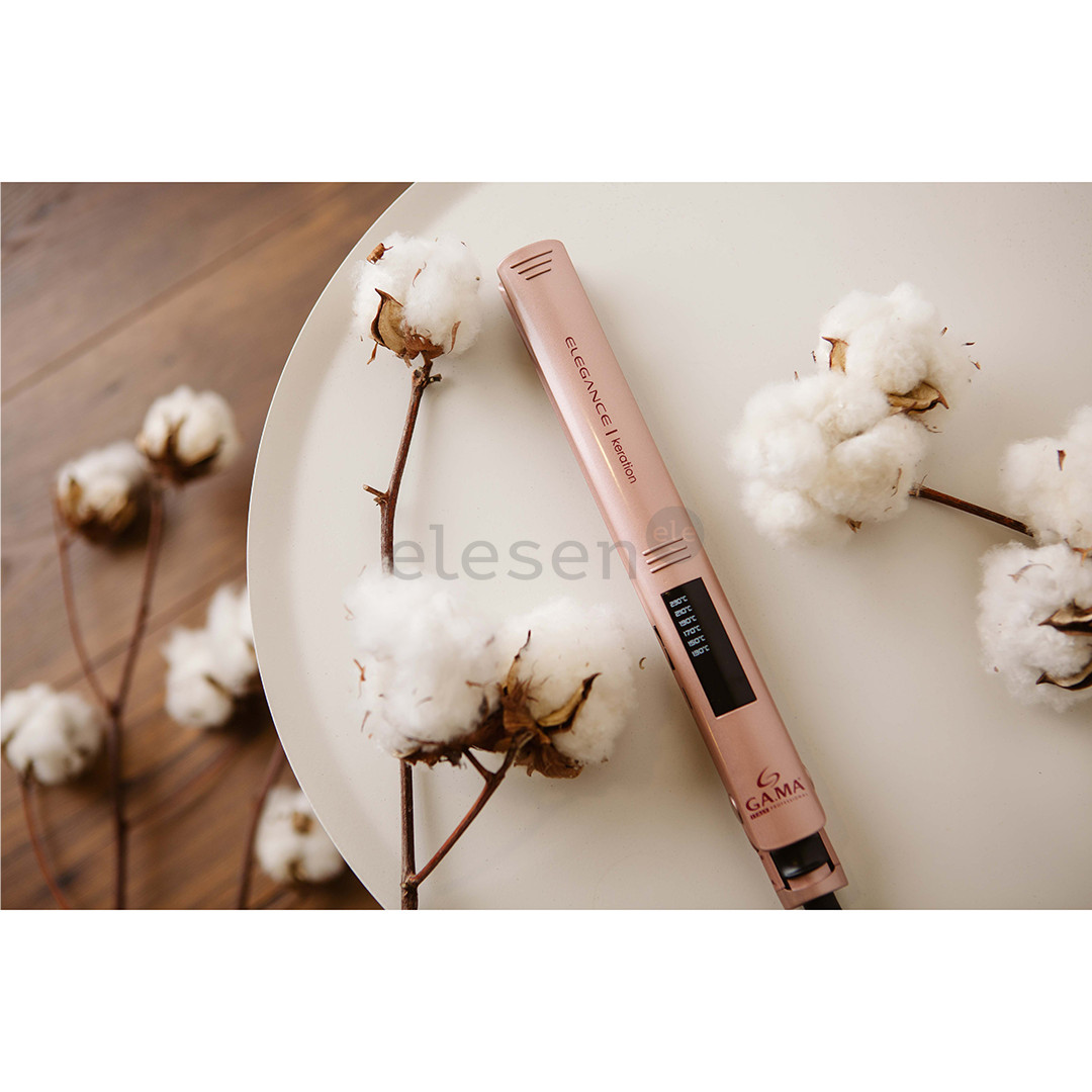 GA.MA Keration Elegance LED, 130-230 °C, vario spalvos - Plaukų tiesintuvas