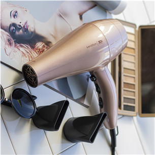 GA.MA Keration 3D Therapy Ultra Ion, 2300 W, rožinis - Plaukų džiovintuvas