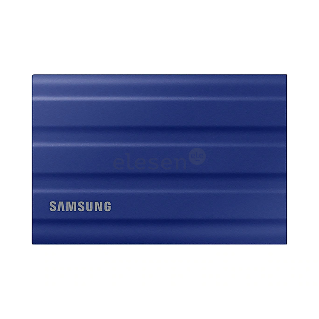 Samsung T7 Shield, 1 TB, USB-C 3.2, blue - Portable SSD Item - MU-PE1T0R/EU