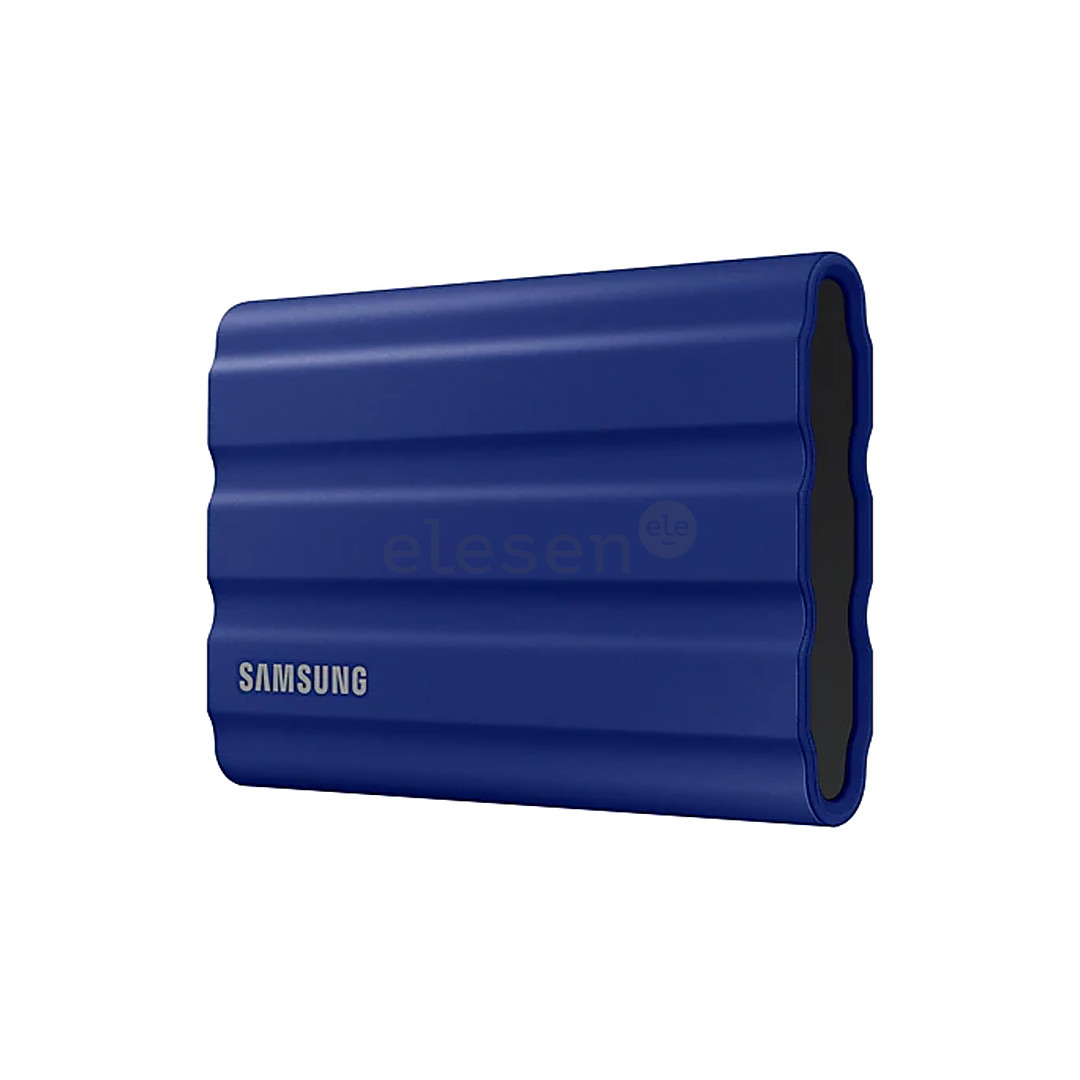 Samsung T7 Shield, 1 TB, USB-C 3.2, blue - Portable SSD Item - MU-PE1T0R/EU