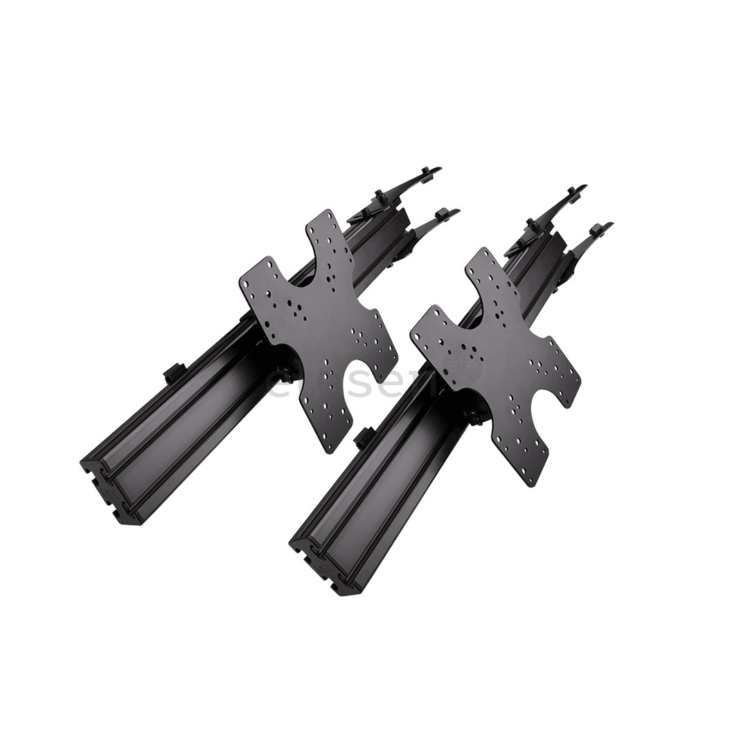 Next Level Racing Elite Freestanding Triple Monitor Stand, black - Monitor stand accessory Item - NLR-E006