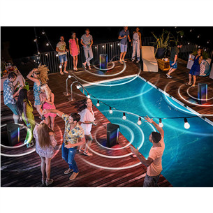 Nešiojama kolonėlė Samsung Sound Tower MX-ST40B Prekė - MX-ST40B/EN