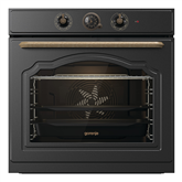 Gorenje, 77 L, black - Built-in Oven