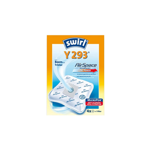 Dulkių siurblių maišeliai Swirl Micropor Y 293, 4vnt Prekė - Y293